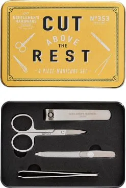 Gentlemen's Hardware 4 Piece Manicure Set