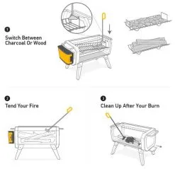 Biolite FirePit FirePoker -rejseudstyr Butik 70500090 1