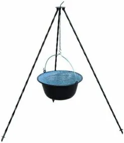 Friluftslageret Campfire 10L Enamel Pot With Lid -rejseudstyr Butik 70600081 3