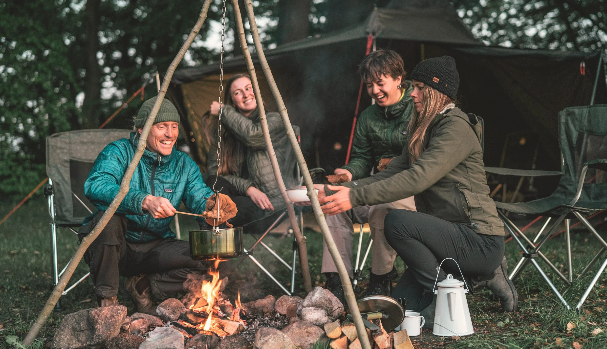 Robens Bushcraft DIY Tripod 11 Robens Bushcraft DIY Tripod - Billede 9