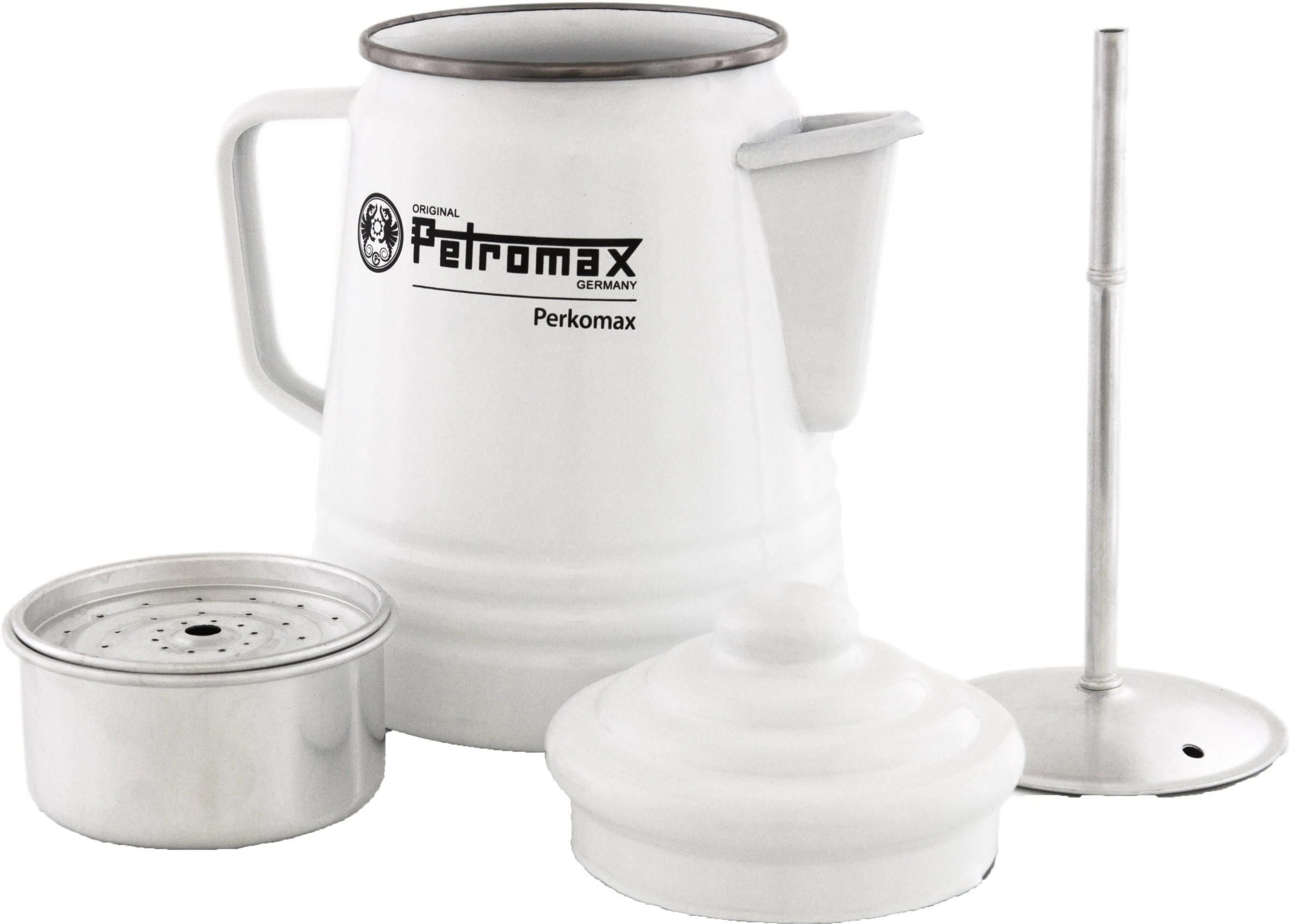 Petromax Perkomax Tea & Coffee Percolator, White 4 Petromax Perkomax Tea & Coffee Percolator, White - Billede 2