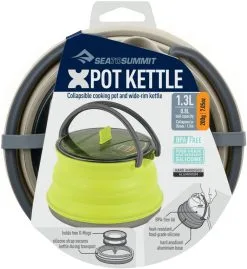Sea To Summit X-Pot Kettle 1.3L -rejseudstyr Butik 70900028 2