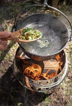 Petromax Flat Bowl 23 Cm Olive Wood -rejseudstyr Butik 72200058 5