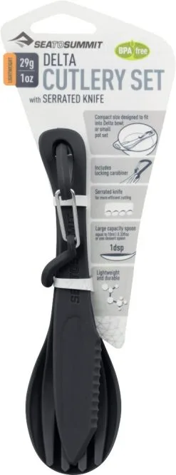 Sea To Summit Delta Cutlery Set -rejseudstyr Butik 72400144 6