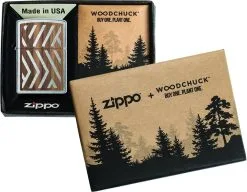 Zippo Woodchuck Herringbone Sweep Walnut Lighter -rejseudstyr Butik 72600056 3