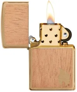 Zippo Woodchuck Flame Mahogany Lighter -rejseudstyr Butik 72600068 2