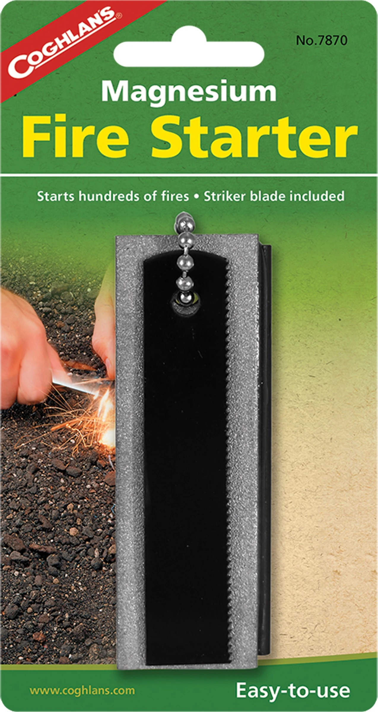 Coghlan's Magnesium Fire Starter 4 Coghlan's Magnesium Fire Starter - Billede 2