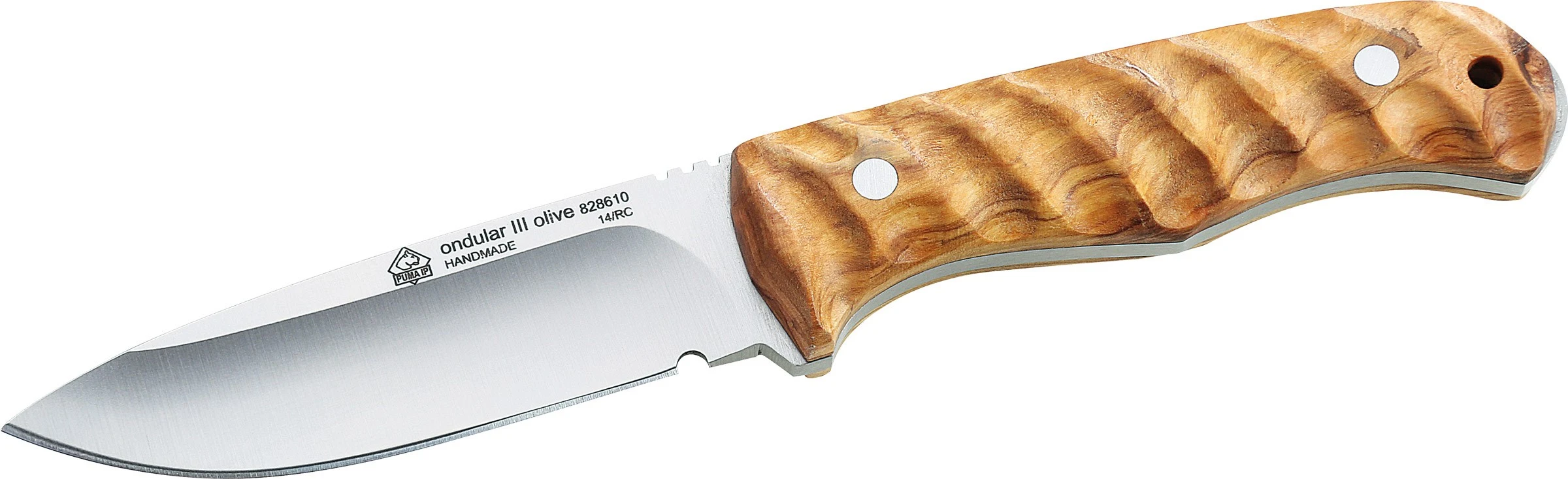 Puma Knives IP Ondular III Olive Wood Knife 3 Puma Knives IP Ondular III Olive Wood Knife