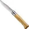 Opinel No 8 Stainless Steel Olive Wood -rejseudstyr Butik 92400017