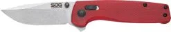 SOG Terminus XR G10 Folding Knife - Crimson -rejseudstyr Butik 92400118 2