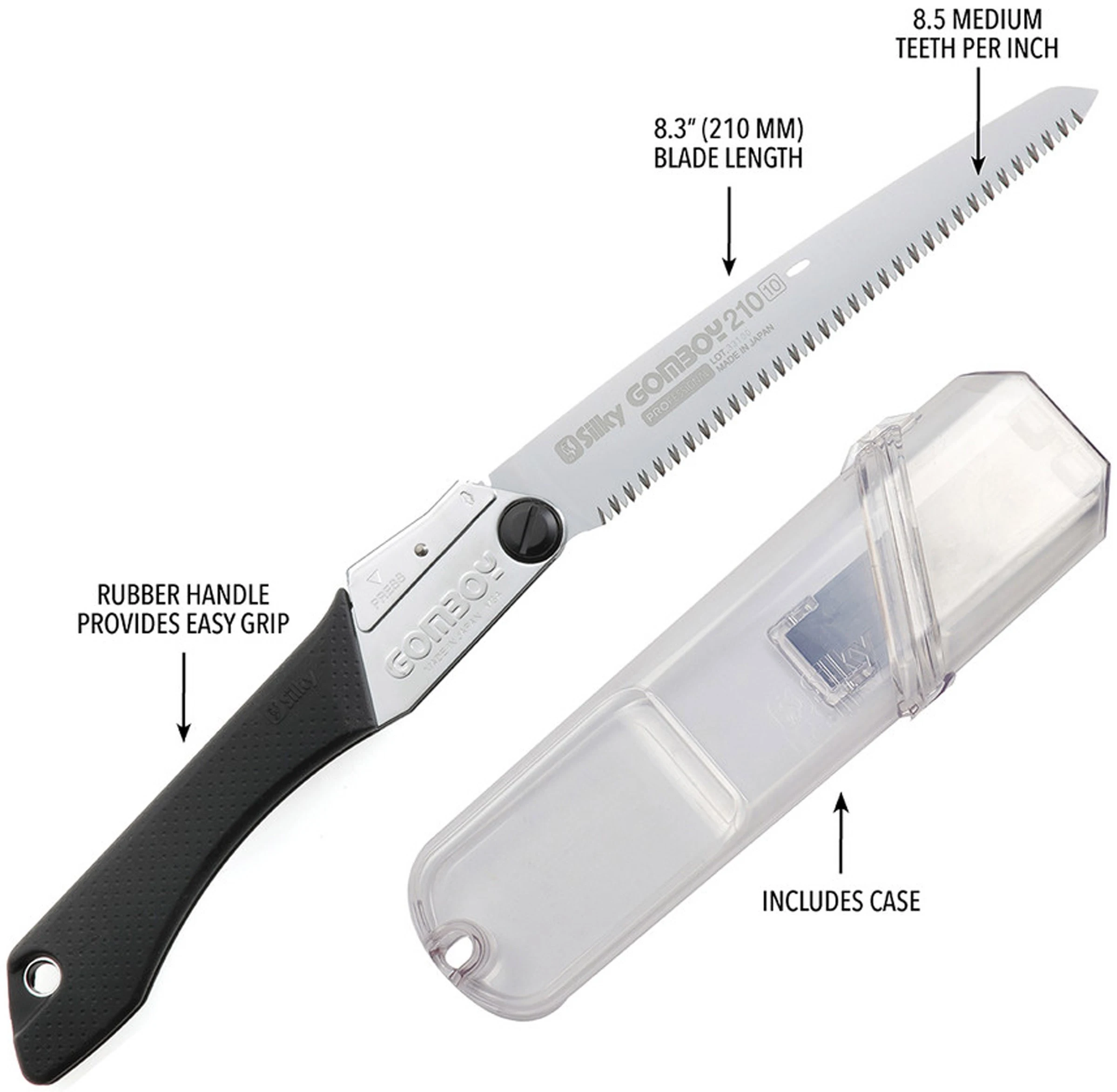 Silky Gomboy 210 Medium Teeth 6 Silky Gomboy 210 Medium Teeth - Billede 4