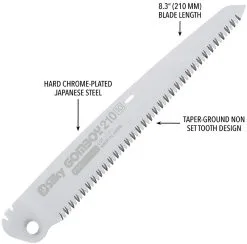 Silky Gomboy 210 Medium Teeth 12 Silky Gomboy 210 Medium Teeth -rejseudstyr Butik 92500050 4