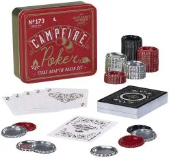Gentlemen's Hardware Campfire Texas Hold 'Em Poker Set