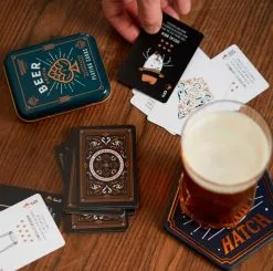 Gentlemen's Hardware Beer Trivia Waterproof Playing Cards -rejseudstyr Butik 96000005 4